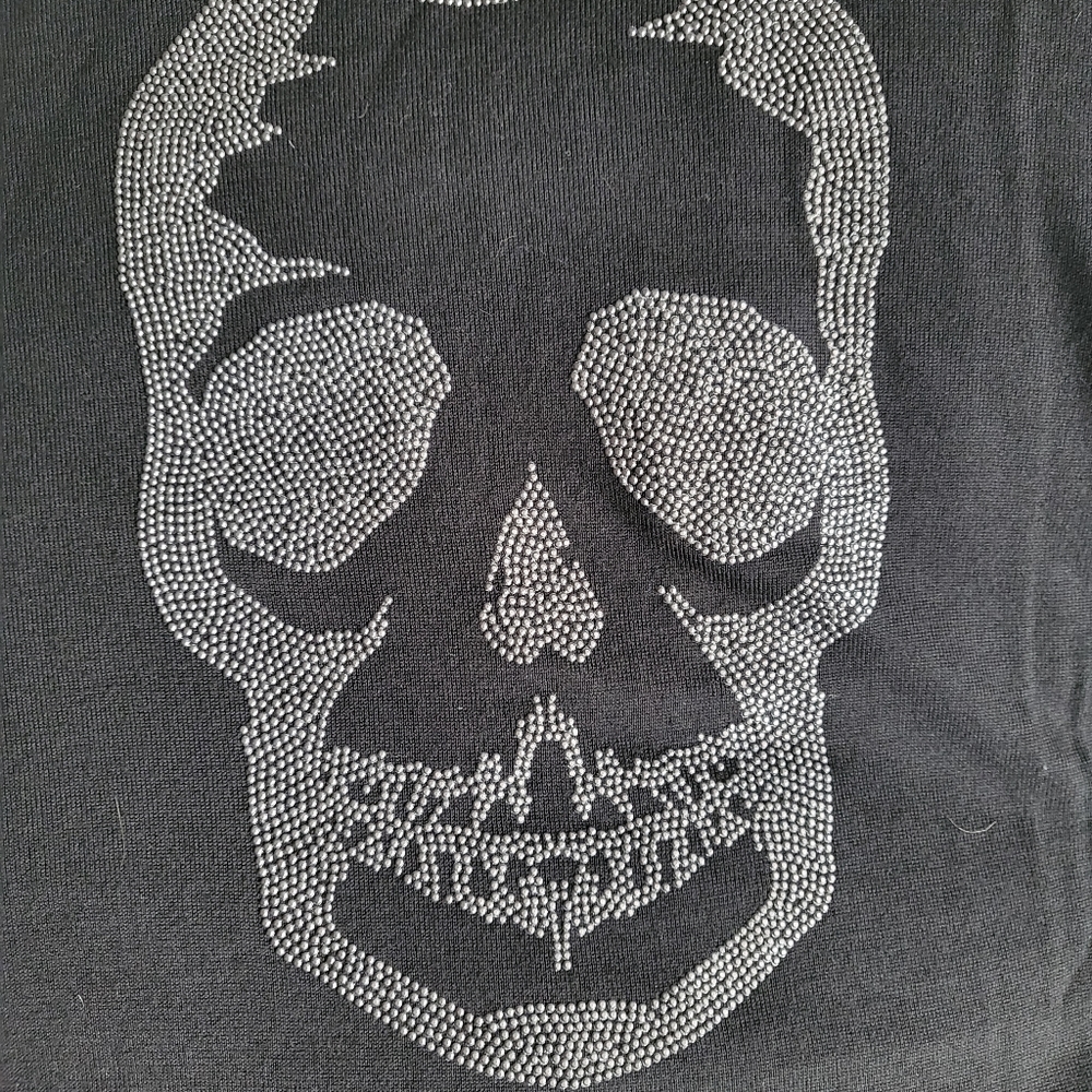 NWT Zadig & Voltaire Merino Extra Fine Muss M Skull Size Large
